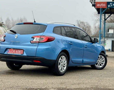 Синий Рено Меган, объемом двигателя 1.5 л и пробегом 194 тыс. км за 9300 $, фото 15 на Automoto.ua