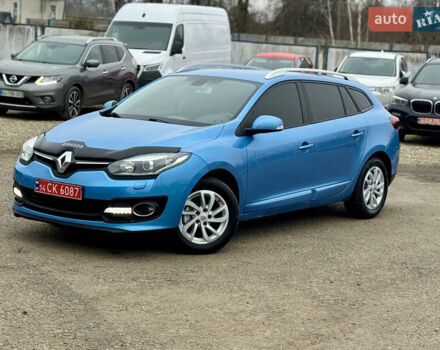 Синий Рено Меган, объемом двигателя 1.5 л и пробегом 194 тыс. км за 9300 $, фото 1 на Automoto.ua