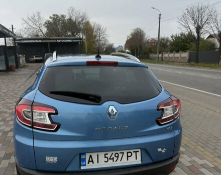 Рено Меган 2014 в Белой Церкве на Automoto.ua Синий Рено Меган, объемом двигателя 1.6 л и пробегом 228 тыс. км за 9500 $, фото 4 на Automoto.ua