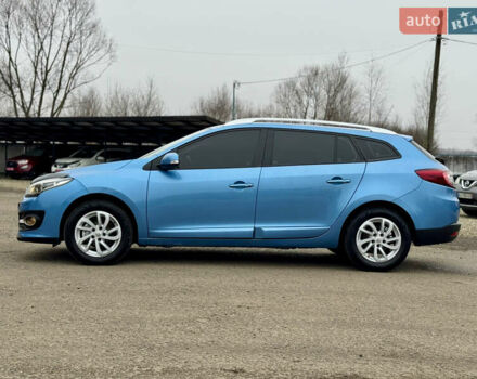 Синий Рено Меган, объемом двигателя 1.5 л и пробегом 194 тыс. км за 9300 $, фото 21 на Automoto.ua