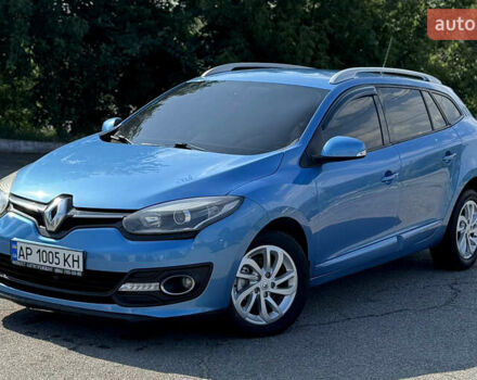 Синий Рено Меган, объемом двигателя 1.6 л и пробегом 279 тыс. км за 8650 $, фото 2 на Automoto.ua