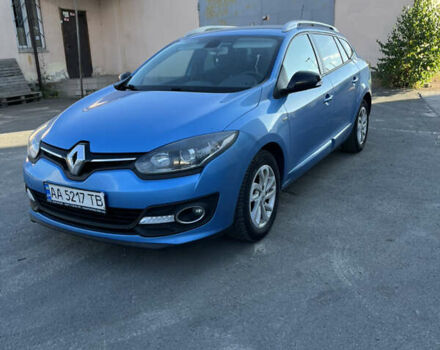 Синий Рено Меган, объемом двигателя 1.6 л и пробегом 216 тыс. км за 8700 $, фото 1 на Automoto.ua