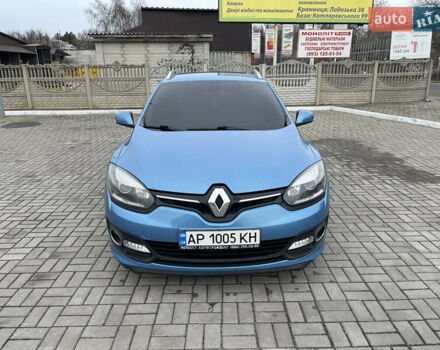 Синий Рено Меган, объемом двигателя 1.6 л и пробегом 279 тыс. км за 8350 $, фото 2 на Automoto.ua