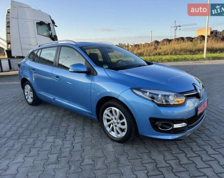 Синий Рено Меган, объемом двигателя 1.5 л и пробегом 209 тыс. км за 10650 $, фото 8 на Automoto.ua