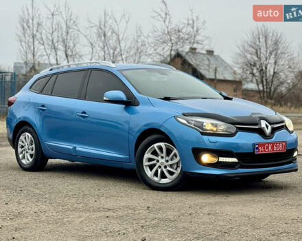Синий Рено Меган, объемом двигателя 1.5 л и пробегом 194 тыс. км за 9300 $, фото 9 на Automoto.ua