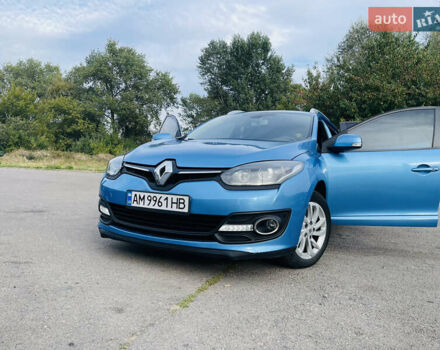 Синий Рено Меган, объемом двигателя 1.46 л и пробегом 256 тыс. км за 8200 $, фото 2 на Automoto.ua