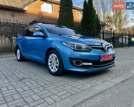 Синій Рено Меган, об'ємом двигуна 1.6 л та пробігом 280 тис. км за 7950 $, фото 1 на Automoto.ua