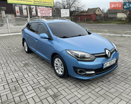 Синий Рено Меган, объемом двигателя 1.6 л и пробегом 279 тыс. км за 8350 $, фото 4 на Automoto.ua