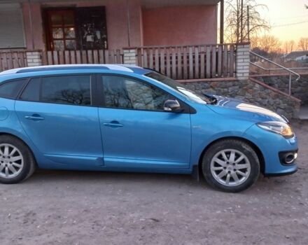 Синий Рено Меган, объемом двигателя 1.5 л и пробегом 139 тыс. км за 8200 $, фото 3 на Automoto.ua