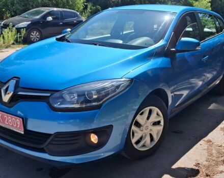 Синий Рено Меган, объемом двигателя 1.6 л и пробегом 205 тыс. км за 8700 $, фото 1 на Automoto.ua