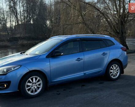 Синий Рено Меган, объемом двигателя 1.5 л и пробегом 248 тыс. км за 7900 $, фото 3 на Automoto.ua