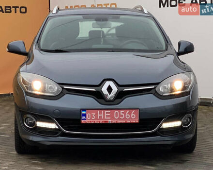 Синий Рено Меган, объемом двигателя 1.5 л и пробегом 153 тыс. км за 9600 $, фото 7 на Automoto.ua