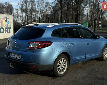 Синий Рено Меган, объемом двигателя 1.5 л и пробегом 248 тыс. км за 7900 $, фото 5 на Automoto.ua