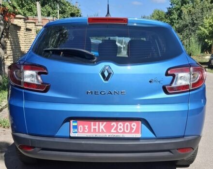Синий Рено Меган, объемом двигателя 1.6 л и пробегом 205 тыс. км за 8700 $, фото 4 на Automoto.ua