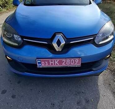 Синий Рено Меган, объемом двигателя 1.6 л и пробегом 207 тыс. км за 8500 $, фото 3 на Automoto.ua