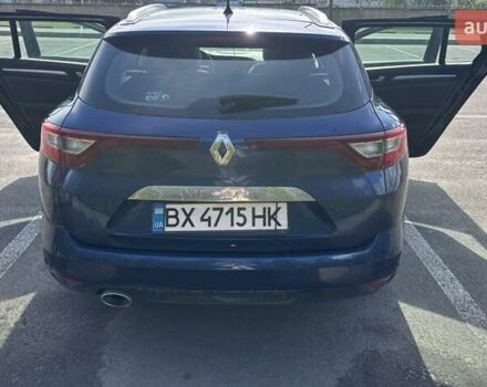 Синий Рено Меган, объемом двигателя 1.5 л и пробегом 241 тыс. км за 12200 $, фото 6 на Automoto.ua
