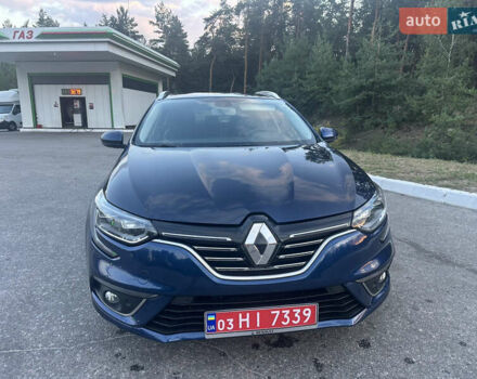 Синий Рено Меган, объемом двигателя 1.5 л и пробегом 230 тыс. км за 12100 $, фото 7 на Automoto.ua