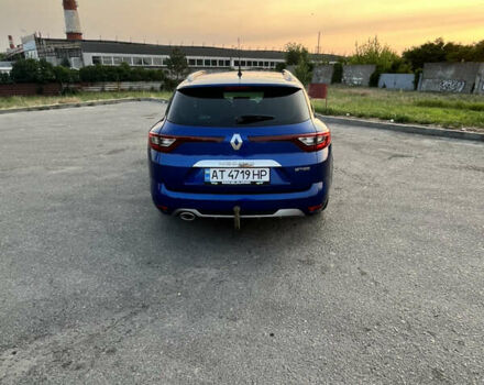 Синий Рено Меган, объемом двигателя 1.6 л и пробегом 240 тыс. км за 13499 $, фото 5 на Automoto.ua
