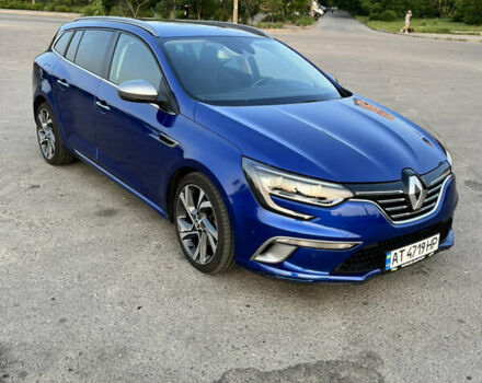 Синий Рено Меган, объемом двигателя 1.6 л и пробегом 240 тыс. км за 13499 $, фото 2 на Automoto.ua