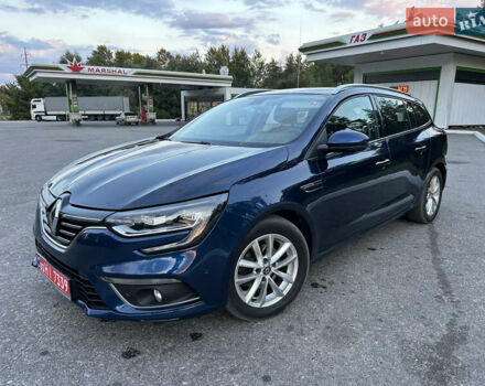 Синий Рено Меган, объемом двигателя 1.5 л и пробегом 230 тыс. км за 12100 $, фото 2 на Automoto.ua