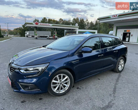 Синий Рено Меган, объемом двигателя 1.5 л и пробегом 230 тыс. км за 12100 $, фото 4 на Automoto.ua