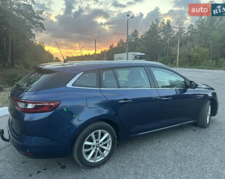 Синий Рено Меган, объемом двигателя 1.5 л и пробегом 230 тыс. км за 12100 $, фото 9 на Automoto.ua