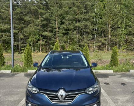 Синий Рено Меган, объемом двигателя 1.5 л и пробегом 241 тыс. км за 12200 $, фото 2 на Automoto.ua