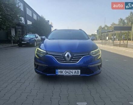 Синий Рено Меган, объемом двигателя 1.6 л и пробегом 210 тыс. км за 12900 $, фото 5 на Automoto.ua