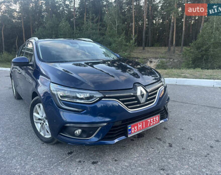 Синий Рено Меган, объемом двигателя 1.5 л и пробегом 230 тыс. км за 12100 $, фото 1 на Automoto.ua
