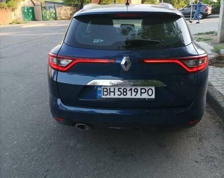 Синий Рено Меган, объемом двигателя 1.5 л и пробегом 208 тыс. км за 12700 $, фото 2 на Automoto.ua