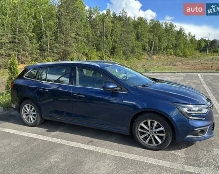 Синий Рено Меган, объемом двигателя 1.5 л и пробегом 241 тыс. км за 12200 $, фото 3 на Automoto.ua