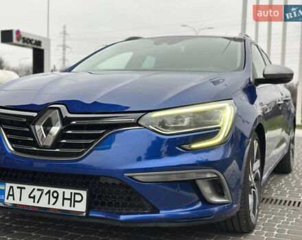 Синий Рено Меган, объемом двигателя 1.6 л и пробегом 236 тыс. км за 12999 $, фото 2 на Automoto.ua