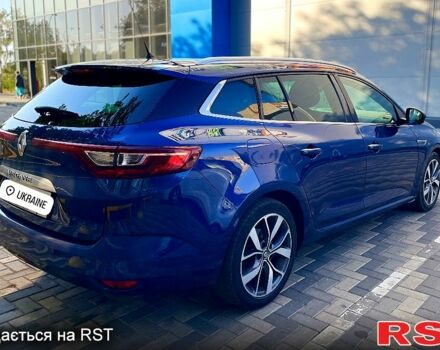 Синий Рено Меган, объемом двигателя 1.5 л и пробегом 215 тыс. км за 12500 $, фото 2 на Automoto.ua