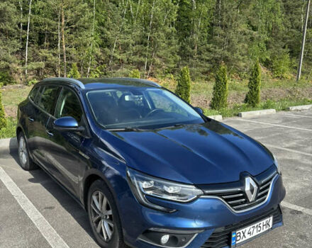 Синий Рено Меган, объемом двигателя 1.5 л и пробегом 241 тыс. км за 12200 $, фото 1 на Automoto.ua