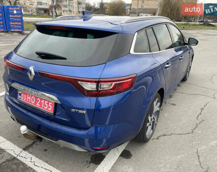 Синий Рено Меган, объемом двигателя 1.5 л и пробегом 198 тыс. км за 14999 $, фото 13 на Automoto.ua