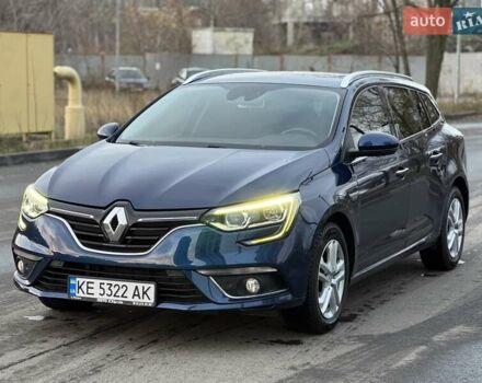 Синий Рено Меган, объемом двигателя 1.5 л и пробегом 198 тыс. км за 10900 $, фото 1 на Automoto.ua