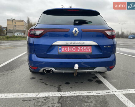 Синий Рено Меган, объемом двигателя 1.5 л и пробегом 198 тыс. км за 14999 $, фото 11 на Automoto.ua