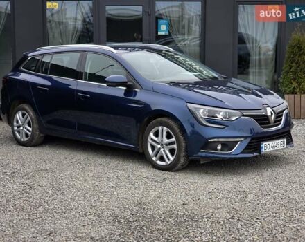 Синій Рено Меган, об'ємом двигуна 1.5 л та пробігом 224 тис. км за 11399 $, фото 1 на Automoto.ua