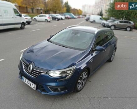 Рено Меган 2017 у Києві на Automoto.ua Синій Рено Меган, об'ємом двигуна 1.5 л та пробігом 239 тис. км за 11999 $, фото 11 на Automoto.ua