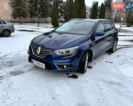Синий Рено Меган, объемом двигателя 1.46 л и пробегом 238 тыс. км за 12700 $, фото 2 на Automoto.ua