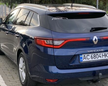 Рено Меган 2017 в Луцке на Automoto.ua Синий Рено Меган, объемом двигателя 1.5 л и пробегом 217 тыс. км за 13200 $, фото 5 на Automoto.ua
