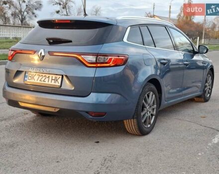 Синий Рено Меган, объемом двигателя 1.46 л и пробегом 232 тыс. км за 11490 $, фото 2 на Automoto.ua