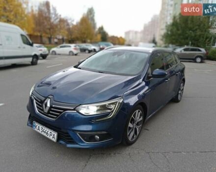 Рено Меган 2017 у Києві на Automoto.ua Синій Рено Меган, об'ємом двигуна 1.5 л та пробігом 239 тис. км за 11999 $, фото 8 на Automoto.ua