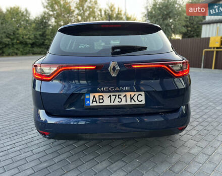Синий Рено Меган, объемом двигателя 1.5 л и пробегом 176 тыс. км за 11400 $, фото 13 на Automoto.ua