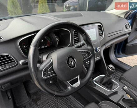 Синий Рено Меган, объемом двигателя 1.5 л и пробегом 134 тыс. км за 11500 $, фото 8 на Automoto.ua