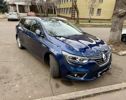 Синий Рено Меган, объемом двигателя 1.5 л и пробегом 118 тыс. км за 14000 $, фото 1 на Automoto.ua