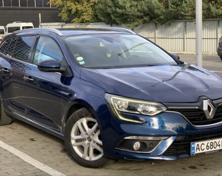 Рено Меган 2017 в Луцке на Automoto.ua Синий Рено Меган, объемом двигателя 1.5 л и пробегом 217 тыс. км за 13200 $, фото 3 на Automoto.ua