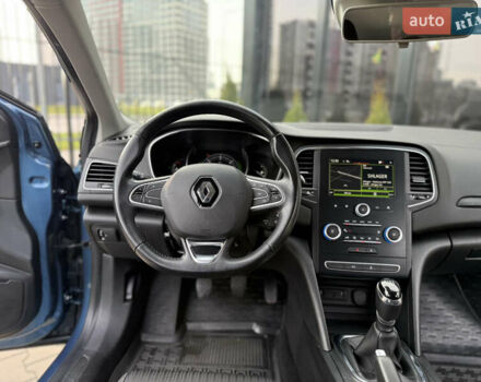 Синий Рено Меган, объемом двигателя 1.5 л и пробегом 134 тыс. км за 11500 $, фото 16 на Automoto.ua
