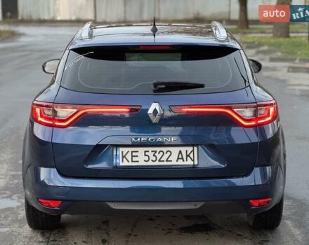 Синий Рено Меган, объемом двигателя 1.5 л и пробегом 198 тыс. км за 10900 $, фото 5 на Automoto.ua