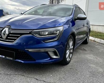 Синий Рено Меган, объемом двигателя 1.5 л и пробегом 252 тыс. км за 14200 $, фото 3 на Automoto.ua